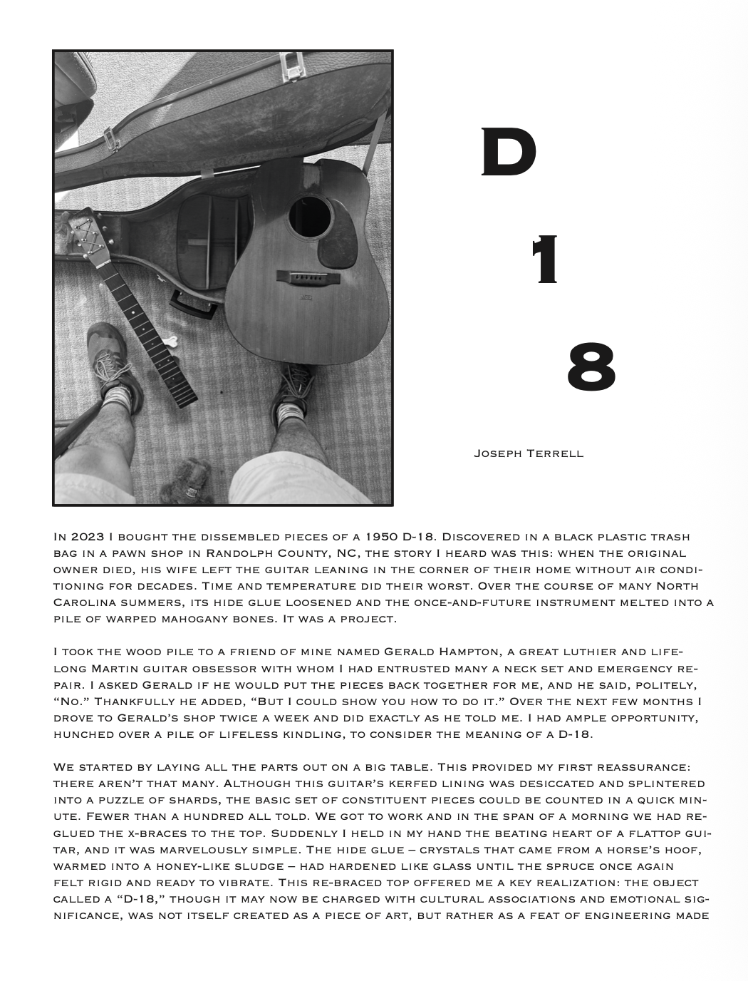 [PRE-ORDER] Rural Guitar's Almanac of Things Mostly True (Volume 1) by Cameron Knowler - The Fretboard Journal