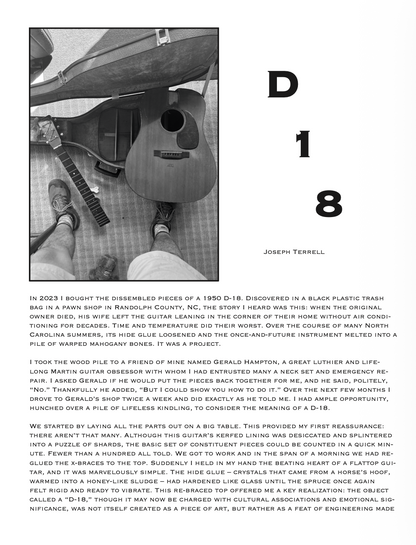 [PRE-ORDER] Rural Guitar's Almanac of Things Mostly True (Volume 1) by Cameron Knowler - The Fretboard Journal