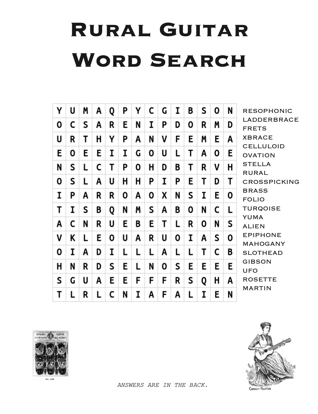 [PRE-ORDER] Rural Guitar's Almanac of Things Mostly True (Volume 1) by Cameron Knowler - The Fretboard Journal